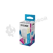 Лампа светодиодная Космос LED BASIC GL45 7.5Вт 220В E14 3000К