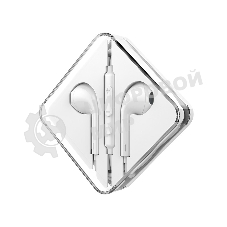 Проводные наушники Hoco M55 белый, внутриканальные, Jack 3.5 мм