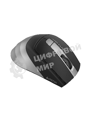 Мышь беспроводная A4Tech Fstyler FG35 серый/черный, 2000 dpi, радиоканал, USB, кнопки - 6