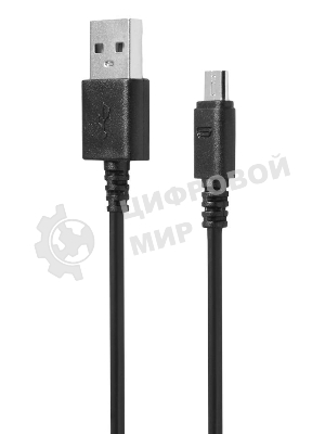 Кабель SunWind USB (m)-USB Type-C (m) 1.5м черный блистер