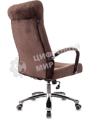 Кресло Бюрократ T-9928SL Fabric Italia 6 коричневый, ткань