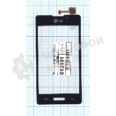 Сенсорное стекло (тачскрин) для LG Optimus L5 II E450 E460, черное