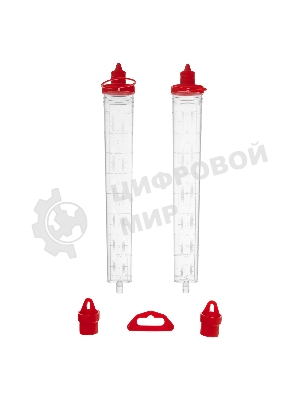 Гидроуровень Matrix удлиненная колба, рельефная градуировка, 20 м