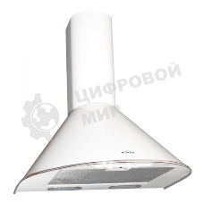 Вытяжка каминная Elikor Эпсилон 50П-430-П3Л белый/серебристый, 50 см, 430 куб. м/ч, 54 дБ