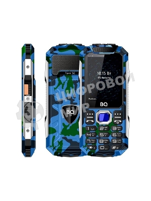 Мобильный телефон BQ-2432 Tank SE военный зеленый