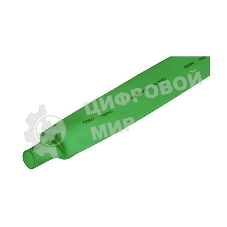 Трубка термоусадочная Rexant 20.0/10.0 1м зеленый