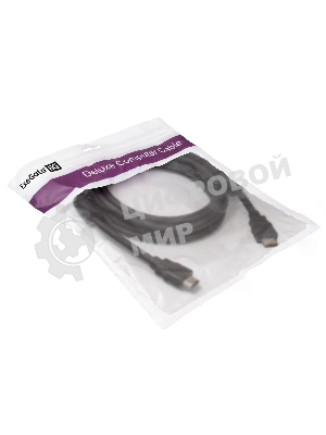 Кабель HDMI Exegate EX287724RUS EX-CC-HDMI2-3.0F (19M/19M, v2.0, 3м, 4K UHD, Ethernet, ферритовые кольца, позолоченные контакты)