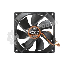 Вентилятор для корпуса ExeGate ExtraPower EP12025H3P черный, 120 мм, 1800 об/мин, 28 дБ, 3 pin