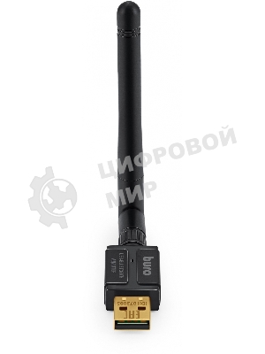 Адаптер USB Buro Bluetooth 5.3+EDR class 1 100м черный