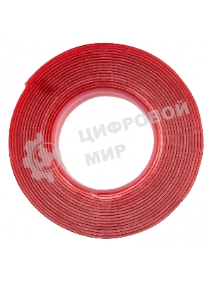 Двусторонняя клейкая лента Matrix из вспененного акрила, прозрачная, 15мм х 3м