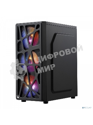 Компьютерный корпус Aerocool/Formula MANA черный без БП ATX 6x120мм 2xUSB 2.0 1xUSB 3.0 audio bott PSU