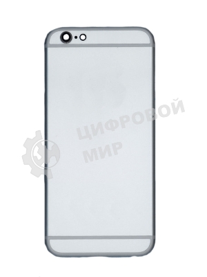 Задняя крышка для iPhone 6 (4.7) серебристый