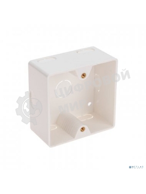 Короб накладной Rexant для лицевых панелей 80х80 под 2 модуля 45х22,5 Mosaic