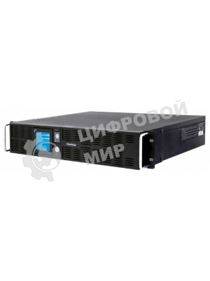 Источник бесперебойного питания CyberPowerLine-Interactive PR1000ELCDRT2UA 1000VA/900W USB/RS-232/Dry/EPO/SNMPslot/RJ11/45 (8 IEC С13)