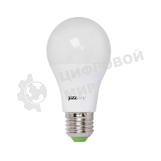 Лампа светодиодная диммируемая JazzWay PLED-DIM A60 12Вт грушевидная 3000К теплый белый E27 1060лм 220-240В