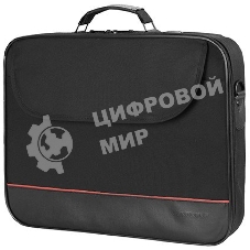 Сумка для ноутбука Сумка Continent CC-100 BK (15,6'', черный, полиэстр)