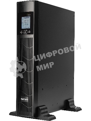 Источник бесперебойного питания SMARTWATT UPS DATA 1kVA Line-interactive SIN 1000VA/800W (Euro x1, IEC C13 x3, USB, RJ11/RJ45 protection, SNMP, LCD,