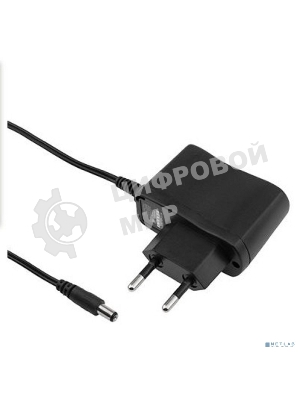 Источник питания 110-220 V AC/12 V DC 0,5 А 5 W с DC разъемом подключения 5.5х2.1, без влагозащиты (IP23)