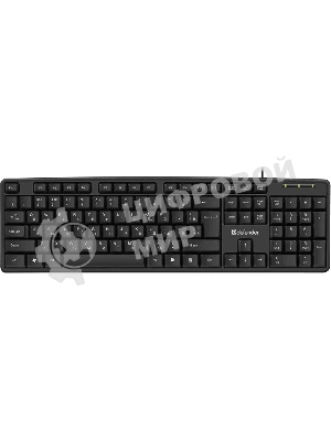 Клавиатура проводная Defender Element HB-520, USB, черный