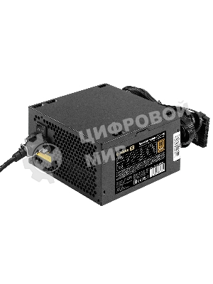 Блок питания 450W ExeGate 80 PLUS Bronze 450PPH-S (ATX, APFC, SC, КПД 88% (80 PLUS Bronze), 12cm fan, 24pin, (4+4)pin, 2xPCI-E, 3xSATA, 3xIDE, кабель 220V 1,8м с защитой от выдергивания, black, Color Box)