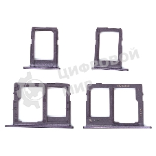 Лоток для SIM-карты Samsung Galaxy J4 (J400F) фиолетовый