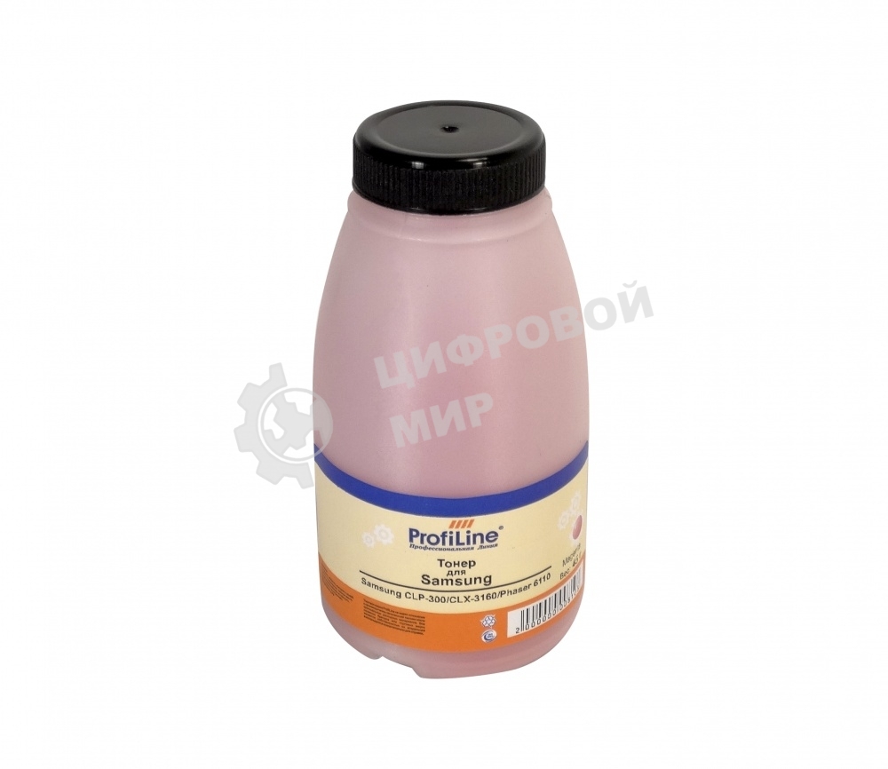 Тонер ProfiLine для принтеров Samsung CLP-300/CLX-3160/Phaser 6010/6110/6120/WC 6000/6015 magenta 45 гр Фасовка РФ