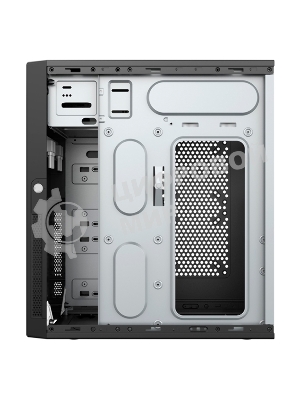 Компьютерный корпус MidiTower Powerman DA812BK черный PM-500ATX-F 2хUSB 2.0+2хUSB 3.0 Audio ATX