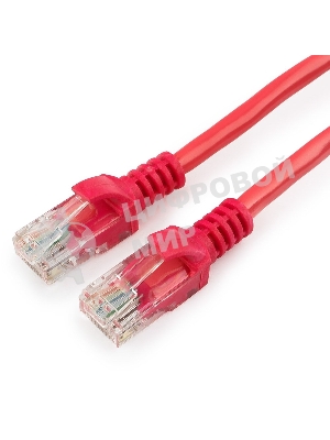 Патч-корд UTP Cablexpert cat.5e, 5м, литой, многожильный, розовый