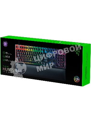 Клавиатура проводная игровая Razer Huntsman V2 (Purple Switch) - Russian Layout Gaming Keyboard