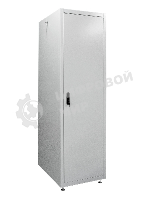 Шкаф телекоммуникационный напольный ЭКОНОМ 42U (600 × 600) дверь металл 2 шт.