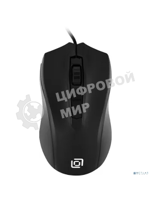 Комплект клавиатура+мышь Oklick 620M проводной, USB, 1200 DPI, чёрный
