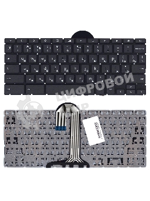 Клавиатура для ноутбука HP Chromebook 11 G7 G8 черная
