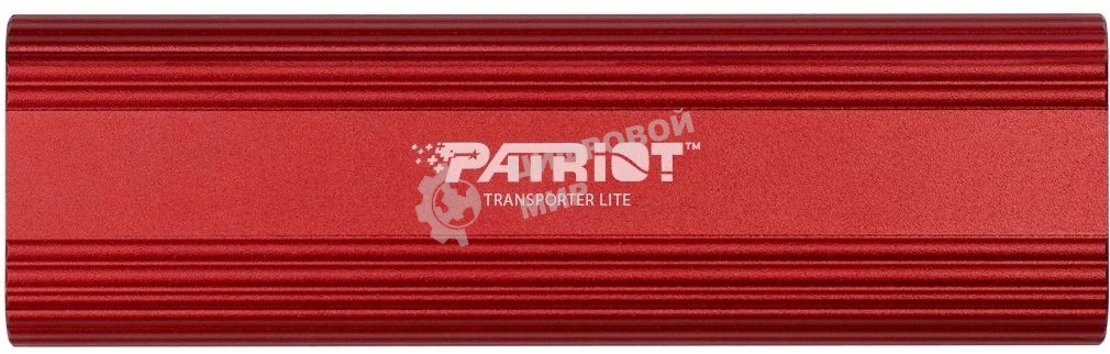 Внешний SSD Patriot Transporter Lite, 2TB, USB 3.2 Gen 2 Type-C, R/W 1000/1000, красный