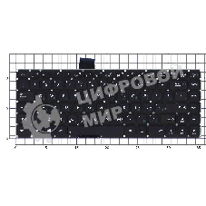 Клавиатура для ноутбука Asus X402 черная