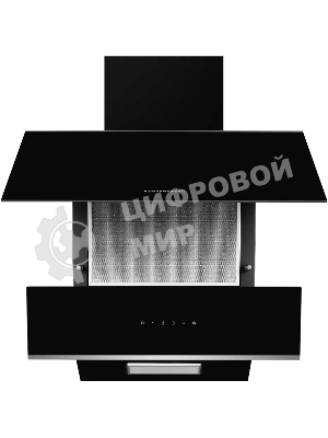 Вытяжка наклонная Kuppersberg F 600 BX, черный/нержавеющая сталь, 60 см, 850 куб. м/ч, 46 дБ