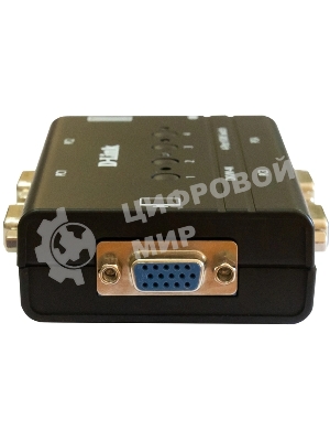 Переключатель KVM D-link DKVM-4K/B3A 4-портовый KVM-переключатель с портами VGA и PS/2