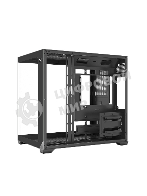 Компьютерный корпус без блока питания PCCooler C3T700 BK, Midi-Tower, TG, no fans, 1xUSB-A 3.0 + 1xUSB-A 2.0 + 1xUSB-C, ATX, mATX, mITX черный