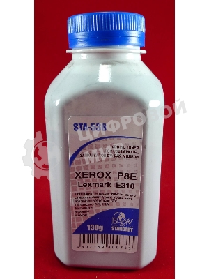 Тонер Xerox P8e/Lexmark E310 (фл,130 г) B&W Standart фас России