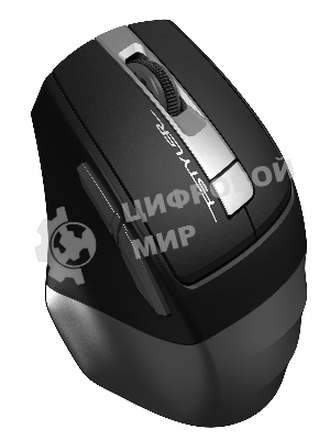 Мышь беспроводная A4Tech Fstyler FG35 серый/черный, 2000 dpi, радиоканал, USB, кнопки - 6
