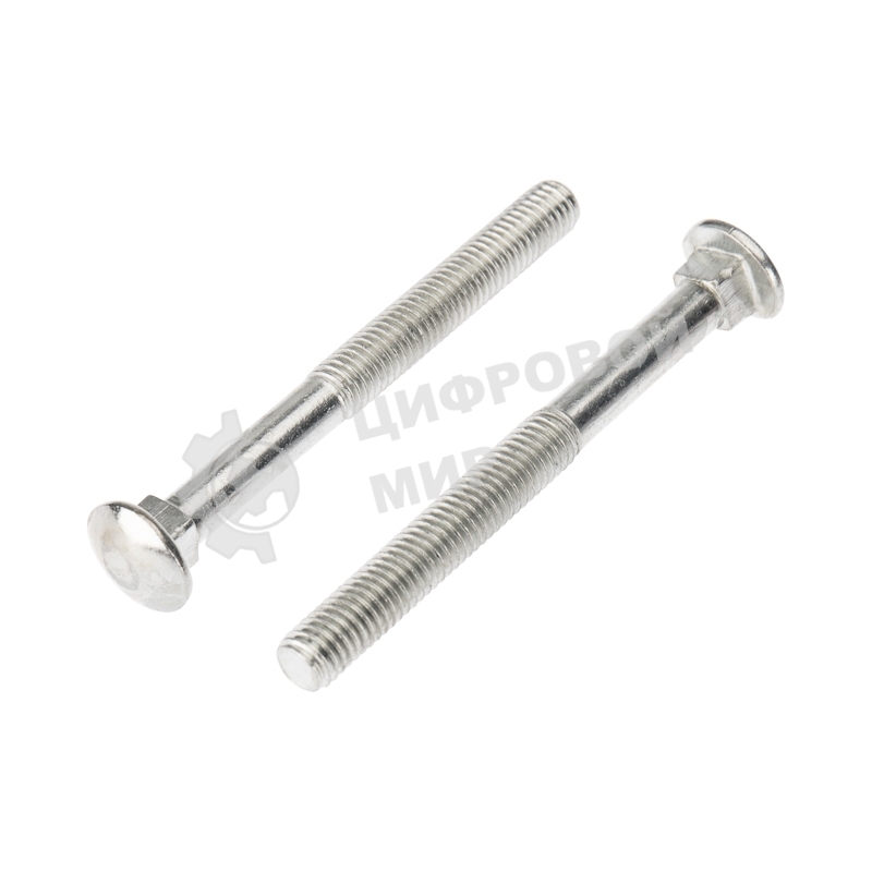 Болт мебельный Kranz DIN 603, 8х90, пакет (2шт.)