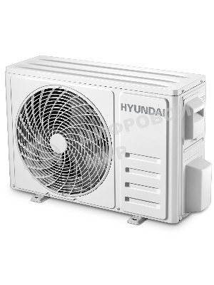 Кондиционер сплит-система Hyundai HAC-24/T-PRO 24000 BTU, 70 м², 31/47 дБ, охлаждение, обогрев, осушение, белый