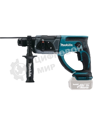 Перфоратор Makita DHR202Z аккумуляторный SDS+ DHR202Z 18В,Li-ion,3реж,1.9Дж,0-4000у\м,3.5кг,чем,подсв,б\акк и з\у,совмест с 4А·ч Li-ion
