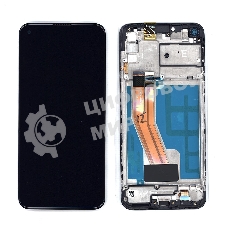 Дисплей для Samsung Galaxy M11 SM-M115 черный с рамкой
