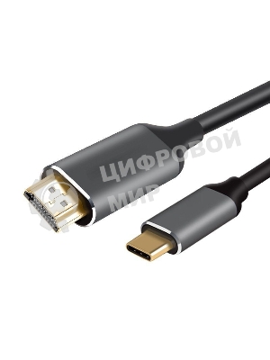 Кабель USB3.1 CM-HDMI 1.8M CU423MC-1.8M VCOM