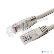Кабель патч-корд, Filum FL-U5-C-2M U/UTP 5e cat. 2м, 26AWG(7x0.16 мм), чистая медь, PVC, серый