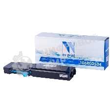 Картридж лазерный NVPrint совместимый NV-106R03534 Cyan для Xerox VersaLink C400/C405 (8000k)