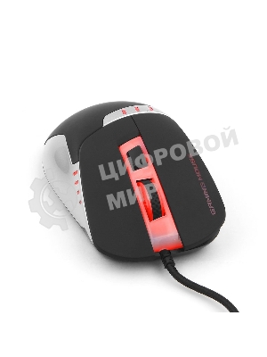 Мышь проводная Gembird MG-520 черный, 3200 dpi, USB, кнопки - 6