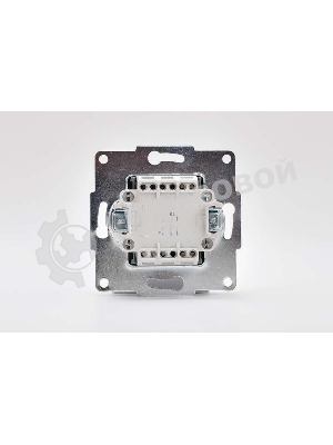 Механизм выключателя 2-кл. 1п СП Karina 10А IP20 бел. LEZARD 707-0288-101