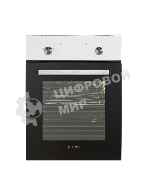 Духовой шкаф электрический LEX EDM 4540 IX нержавеющая сталь/черный, встраиваемый