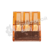 Экспресс-клемма Rexant СМК 773-606 с пастой, 6-проводная 0,75-4 мм² (50 шт/уп)